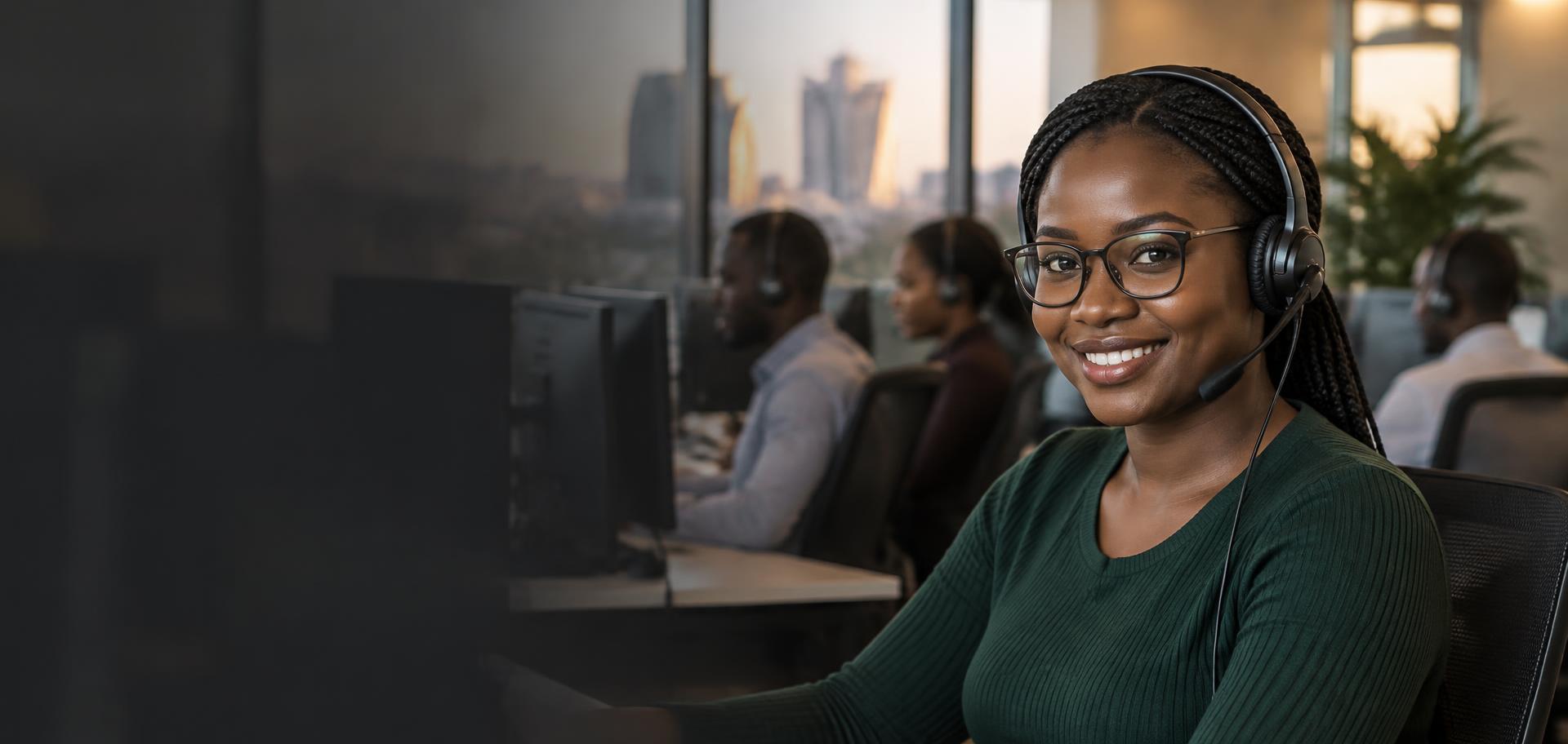 GIG WISP support professional welcoming new team members
