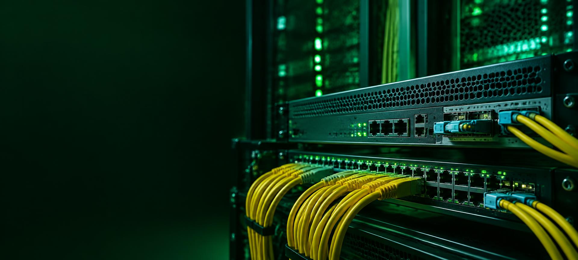 Network equipment powering a GIG WISP VOIP offer